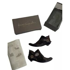 henry beguelin Buckle Ankle Boots Booties Size 37.5